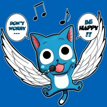 Zaino per bambini Happy – Parodia dei Fairy Tail