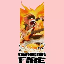 Natsu Baby Strampler (Mädchen) – Parodie auf Fairy Tail