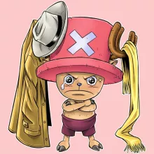 Fatinho para bebé (menina) Tony Tony Chopper – One Piece de parodia