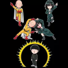 Coque Téléphone Portable Shigeo Kageyama « Fusion Psycho 100 ! » – Parodie One-Punch Man