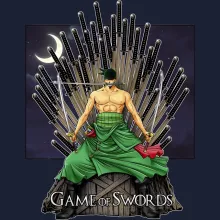 Sweat-Shirt à capuche Roronoa Zoro X Eddard Stark « Game of Swords » – Parodie One Piece
