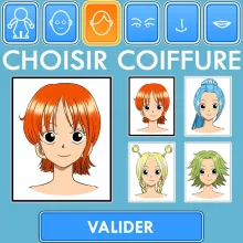 Body bébé Nami « Générateur de personnages » – Parodie One Piece