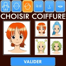 T-shirt Femme Nami « Générateur de personnages » – Parodie One Piece