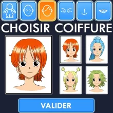 Sweat-Shirt à capuche Nami « Générateur de personnages » – Parodie One Piece