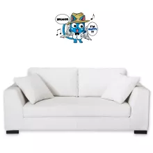 Adesivos da parete Parodie di Manga