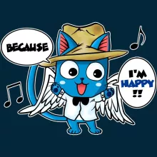 Happy Beanie – Fairy Tail parody