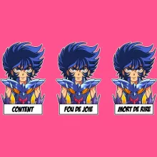 Débardeur Enfant Fille Ikk « L'illusion du Ikki » – Parodie Saint Seiya