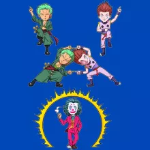T-shirt Enfant Hisoka « Joke Fusion » – Parodie One Piece
