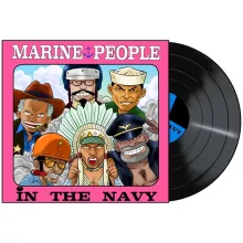 Garp Tasse “Garp, Akainu, Aokiji, Kizaru, Sengoku und Smoker” – Parodie auf One Piece