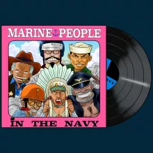 Garp Mütze “Garp, Akainu, Aokiji, Kizaru, Sengoku und Smoker” – Parodie auf One Piece