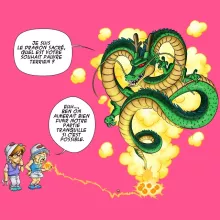 Débardeur Enfant Fille Shenron « La Pétanque, c'est sacré ! » – Parodie Dragon Ball Z