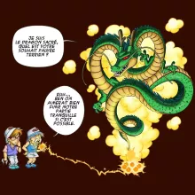 T-shirt Femme Shenron « La Pétanque, c'est sacré ! » – Parodie Dragon Ball Z
