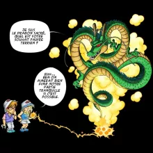 T-Shirt à manches longues Shenron « La Pétanque, c'est sacré ! » – Parodie Dragon Ball Z