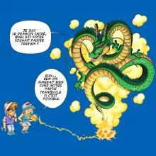 Sac à dos Enfant Shenron « La Pétanque, c'est sacré ! » – Parodie Dragon Ball Z