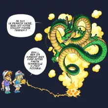 Sweat-Shirt à capuche Shenron « La Pétanque, c'est sacré ! » – Parodie Dragon Ball Z
