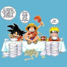 Body bébé « La recette d'un bon manga » – Parodie Naruto