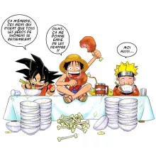 Débardeur « La recette d'un bon manga » – Parodie Naruto