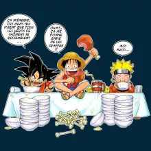 Bonnet « La recette d'un bon manga » – Parodie Naruto
