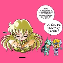 Débardeur Enfant Fille Shiryu « La technique interdite: le Roupillon du Lotus !! » – Parodie Saint Seiya