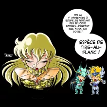 Coque Téléphone Portable Shiryu « La technique interdite: le Roupillon du Lotus !! » – Parodie Saint Seiya