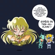 Sweat-Shirt à capuche Shiryu « La technique interdite: le Roupillon du Lotus !! » – Parodie Saint Seiya