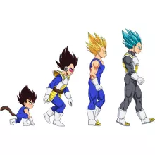 Taza Vegeta “La Teoría de la Evolución” – Parodia de Dragon Ball Z -DBZ