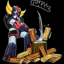 Bonés de Verão para crianças – UFO Robot Grendizer de parodia