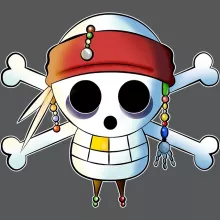 Luffy Beanie “Luffy and Jack Sparrow” – One Piece parody