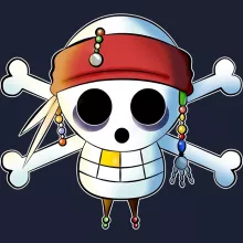 Sweat-Shirt à capuche Luffy « Le Drapeau Pirate du Capitaine Jack à la Sauce Manga » – Parodie One Piece