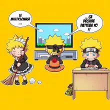 Maglietta bebè – Parodia dei Naruto