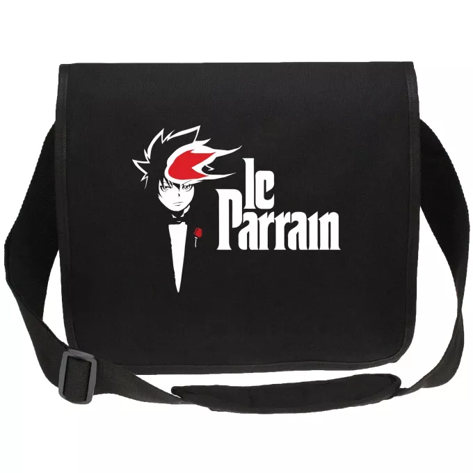 Sacs étudiant canvas Parodie Reborn Le Parrain - Tsuna aka Tsunayoshi Sawada