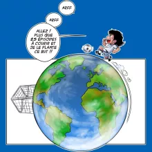 Sac à dos Enfant Olivier « Le Plus grand terrain de foot du Monde ! » – Parodie Olive et Tom - Captain Tsubasa