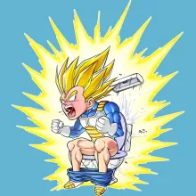 Body bébé Végéta « Le Prince de la Super grosse commission ! » – Parodie Dragon Ball Super