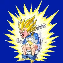 Casquette Végéta « Le Prince de la Super grosse commission ! » – Parodie Dragon Ball Super