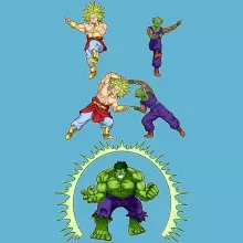 Body bébé Piccolo « Les origines de la Puissance... » – Parodie Dragon Ball Z