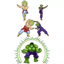 T-shirt Enfant Piccolo « Les origines de la Puissance... » – Parodie Dragon Ball Z