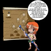 Coque Téléphone Portable Nami « Les prévisions de Météo Pirate pour le prochain épisode ! » – Parodie One Piece