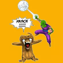 Casquette Enfant Piccolo « MAISON !!!!!!!!!!!!!!! » – Parodie Dragon Ball Z