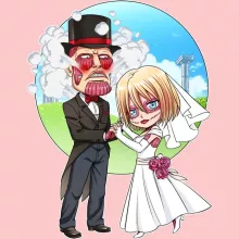 Body bebè (bimba) Annie Leonhart “Annie Leonhart il Gigante Femmina e Berthold Huber il Gigante Colossale” – Parodia dei L'attacco dei giganti