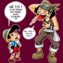 Casquette Usopp « Menteur, Menteur ! » – Parodie One Piece