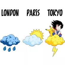 Son-Goku Baby Strampler “Son-Goku und Pikachu” – Parodie auf Pokémon