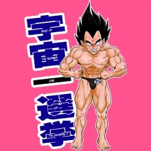 Camiseta Niña sin mangas Vegeta – Parodia de Dragon Ball Z -DBZ