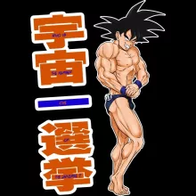 T-Shirt à manches longues Sangoku « Mister Univers - Candidat N° 11 » – Parodie Dragon Ball Z