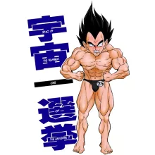 Mug Végéta « Mister Univers Candidat N° 25 » – Parodie Dragon Ball Z