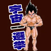 Vegeta T-shirt för kvinnor – Parodi Dragon Ball Z