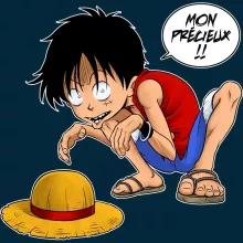 Bonnet Luffy « Mon Précieux (SD Edition) » – Parodie One Piece