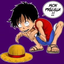 Casquette Luffy « Mon Précieux (SD Edition) » – Parodie One Piece
