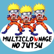 Body bébé Naruto Multiclonage « Multiclownage No Jutsu !! » – Parodie Naruto