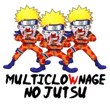 Casquette Enfant Naruto Multiclonage « Multiclownage No Jutsu !! » – Parodie Naruto