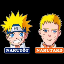 Coque Téléphone Portable « Narutôt... Narutard ! » – Parodie Naruto